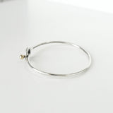 ティファニー ラブノット K18 × SV925 バングル ブレスレット シルバー - NEWSED