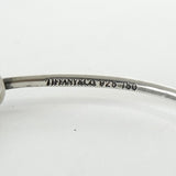 ティファニー ラブノット K18 × SV925 バングル ブレスレット シルバー - NEWSED