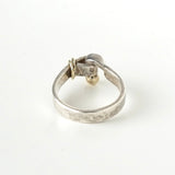 ティファニー フック&アイ K18 × SV925 指輪 リング ゴールド 750 18金 シルバー 12号 - NEWSED