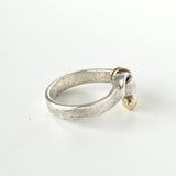 ティファニー フック&アイ K18 × SV925 指輪 リング ゴールド 750 18金 シルバー 12号 - NEWSED