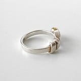 ティファニー フック&アイ K18 × SV925 指輪 リング ゴールド 750 18金 シルバー 6号 - NEWSED