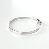 ティファニー フック＆アイ K18 × SV925 バングル ブレスレット コンビ 750 18金 シルバー925 - NEWSED