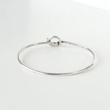 ティファニー ラブノット K18 × SV925 バングル ブレスレット シルバー - NEWSED