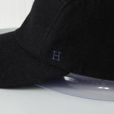 エルメス ライリー ドロップ カシミヤ100% キャップ ブラック