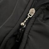 バレンシアガ Kering Padded Raincoat ケリング デムナ初期 フード入り オーバーサイズ 中綿入り ダブルジップアップ コート ブラック 46 メンズ - NEWSED