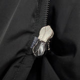 バレンシアガ Kering Padded Raincoat ケリング デムナ初期 フード入り オーバーサイズ 中綿入り ダブルジップアップ コート ブラック 46 メンズ - NEWSED