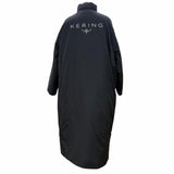 バレンシアガ Kering Padded Raincoat ケリング デムナ初期 フード入り オーバーサイズ 中綿入り ダブルジップアップ コート ブラック 46 メンズ - NEWSED
