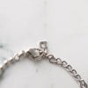 Key Motif Chain Silver Bracelet