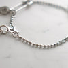 Key Motif Chain Silver Bracelet