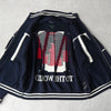 KITH Big Letter New York Full Zip Sweater レーター ニューヨーク フルジップ ニット ネイビー