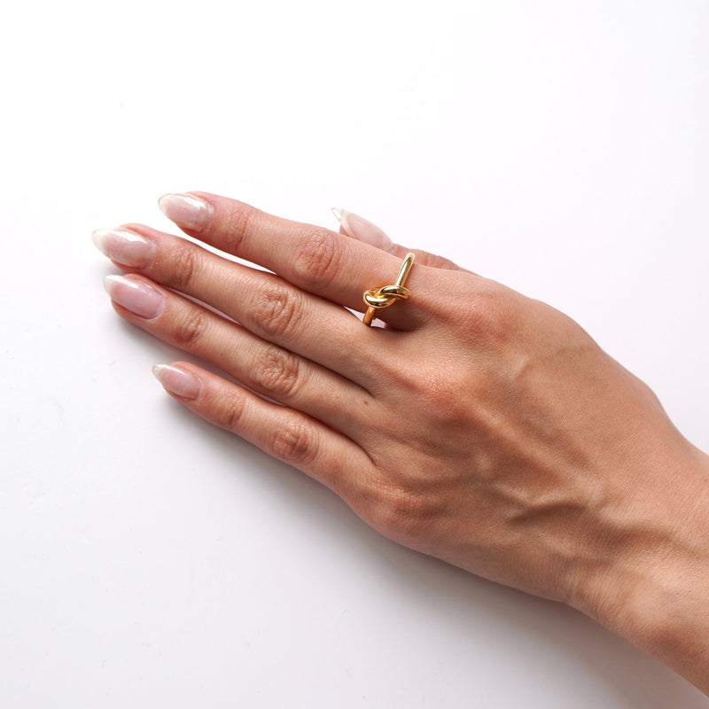 Knot Gold Ring - NEWSED