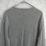 ポロ ラルフローレン ポニーロゴ ニット グレー