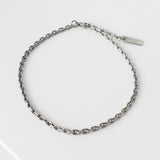 サンローラン パリ シルバー チェーンブレスレット サイズ L - NEWSED