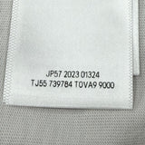 バレンシアガ テープロゴ ダメージ加工 クルーネック オーバーサイズ ショートスリーブ 半袖Ｔシャツ ベージュ L メンズ - NEWSED