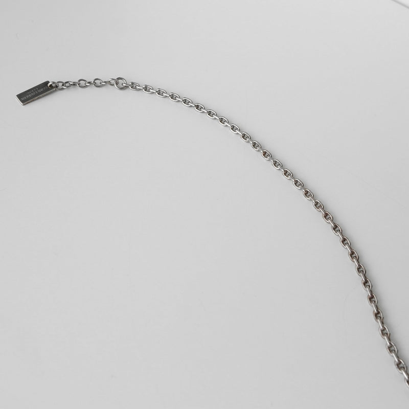 サンローラン パリ シルバー チェーンブレスレット サイズ L - NEWSED