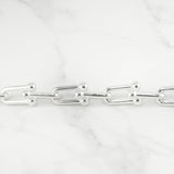 ティファニー ハードウェア ラージリンク スターリングシルバー ブレスレット L 新品仕上げ 60153089 - NEWSED