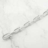 ティファニー ハードウェア ラージリンク スターリングシルバー ブレスレット L 新品仕上げ 60153089 - NEWSED