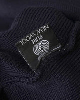 バーバリーズ ヴィンテージ ホースロゴ ニット コマンドセーター ネイビー L メンズ - NEWSED