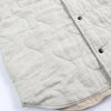 バックサイドクラブ バックロゴプリント キルティングシャツ ジャケット ベージュ L メンズ 未使用品