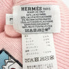 エルメス ビーニー リーサ スラローム セリエボタン ニットキャップ L レディース