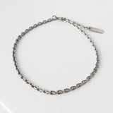 サンローラン パリ シルバー チェーンブレスレット サイズ L - NEWSED