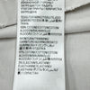 バレンシアガ テープロゴ ダメージ加工 クルーネック オーバーサイズ ショートスリーブ 半袖Ｔシャツ ベージュ L メンズ