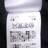エルメス ハーフジップ ドッキングデザイン 薄手 ニットポロ セーター ネイビー L メンズ - NEWSED