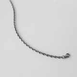 サンローラン パリ シルバー チェーンブレスレット サイズ L - NEWSED