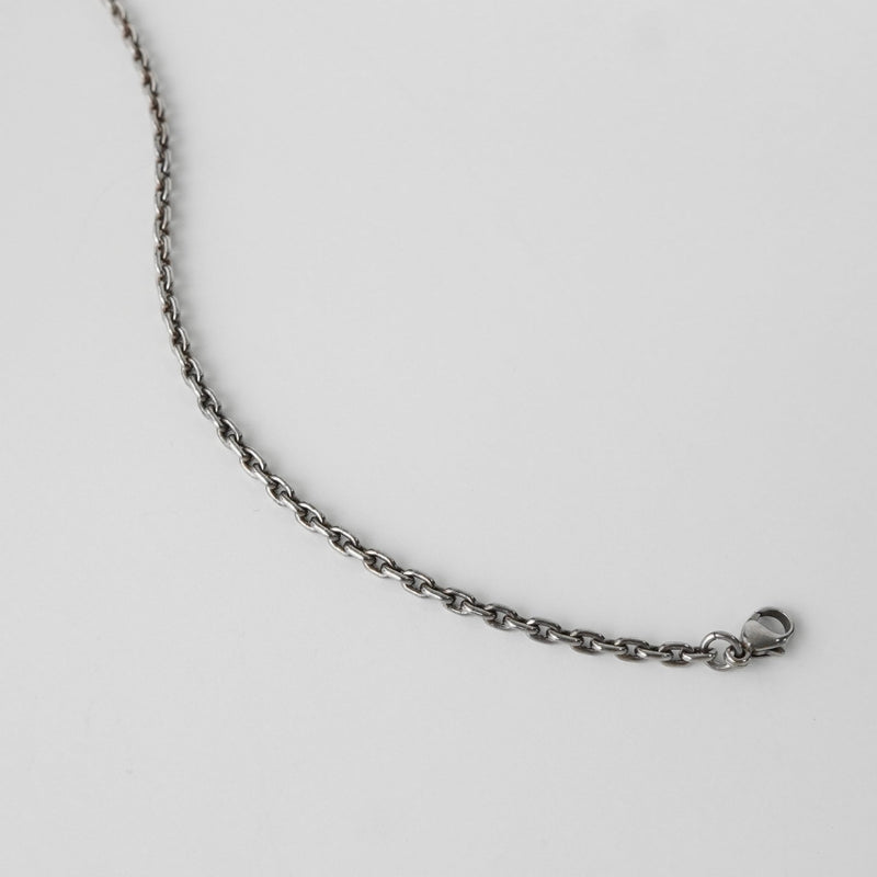 サンローラン パリ シルバー チェーンブレスレット サイズ L - NEWSED