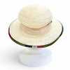 グッチ タイガーヘッド リボンテープ 麦わら帽子 ストローハット ハット ナチュラル L(59cm) レディース