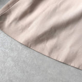 イヴサンローラン ロング丈 トレンチコート ピンクベージュ コート レディース