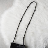 ジルサンダー タングル スモール レザー ショルダーバッグ ブラック