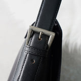 バレンシアガ BBロゴ ナイロン / レザー ワンショルダーバッグ ハンドバッグ ブラック