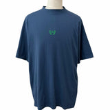 バレンシアガ LAUREL CLASSIC MEDIUM FIT T-SHIRT ダメージ加工 半袖Ｔシャツ ブルー系 M メンズ - NEWSED