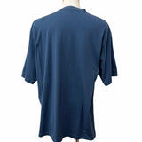 バレンシアガ LAUREL CLASSIC MEDIUM FIT T-SHIRT ダメージ加工 半袖Ｔシャツ ブルー系 M メンズ - NEWSED