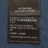バレンシアガ LAUREL CLASSIC MEDIUM FIT T-SHIRT ダメージ加工 ロゴ刺繍 ショートスリーブ 半袖Ｔシャツ ネイビー S メンズ - NEWSED
