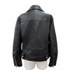 アクネストゥディオズ LEATHER BIKER JACKET レザー バイカー ライダースジャケット ブラック 34 レディース