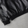 Leather Bomber Jacket