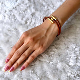 Leather Bracelet｜Made in France - NEWSED