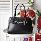 Leather Hand Bag - NEWSED