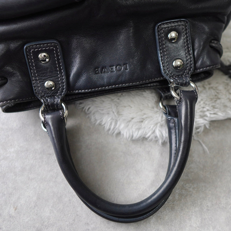 Leather Hand Bag - NEWSED