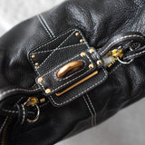 Leather One Shoulder Bag｜Made in Italy - NEWSED