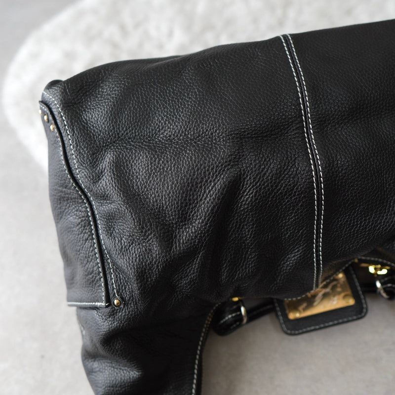 Leather One Shoulder Bag｜Made in Italy - NEWSED