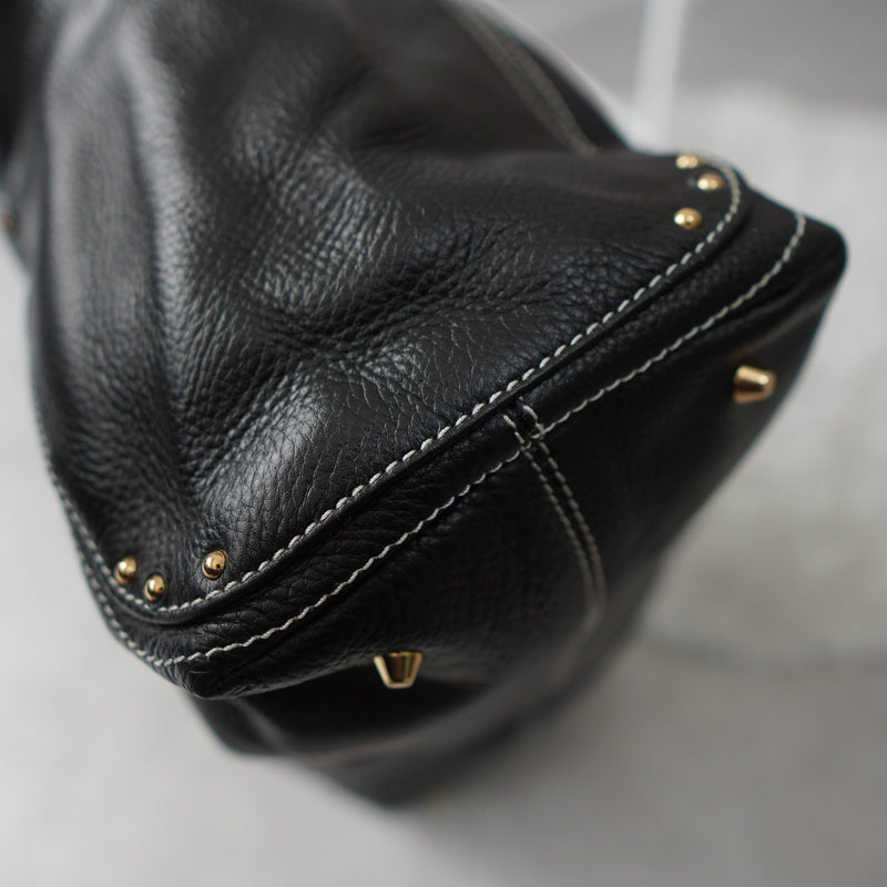 Leather One Shoulder Bag｜Made in Italy - NEWSED