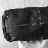 Leather One Shoulder Bag｜Made in Italy - NEWSED