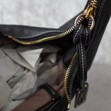 Leather One Shoulder Bag｜Made in Italy - NEWSED