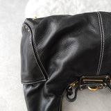 Leather One Shoulder Bag｜Made in Italy - NEWSED