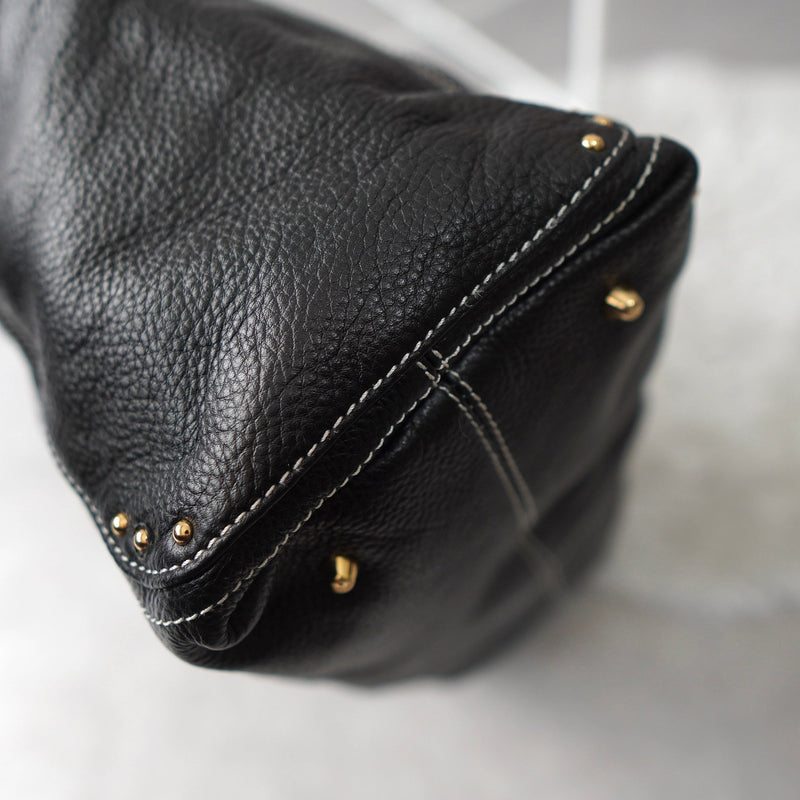 Leather One Shoulder Bag｜Made in Italy - NEWSED