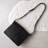 Leather Shoulder Bag - NEWSED