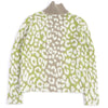 ディオール オム Leopard Cashmere High Neck Sweater ニット ベージュ系 M メンズ